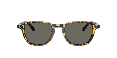 Oliver Peoples Tortoiseshell Square-frame Sunglasses In Brown