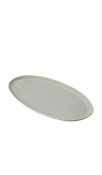 OVAL SERVING PLATTER Â€“ BEACHGRASS GREEN. Å°ºÇ � ALL.