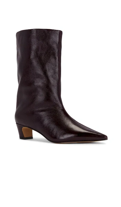 Steve Madden Lytton Boot In Burgundy