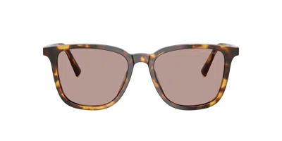 Miu Miu Tortoiseshell-pattern Square-frame Sunglasses In Brown