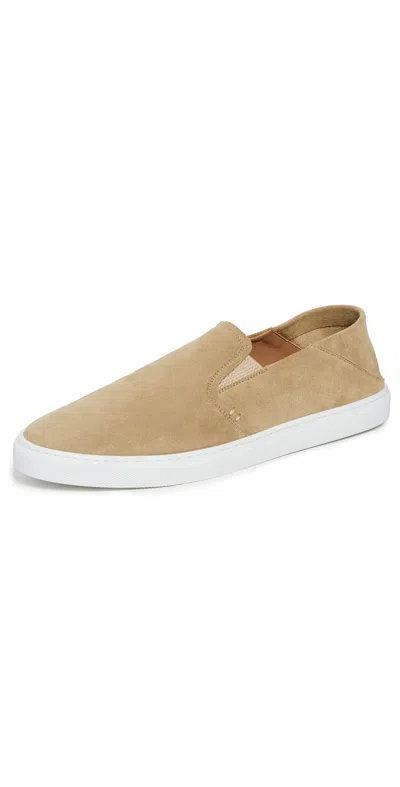 Greats Reign Slip Ons Tan In Brown