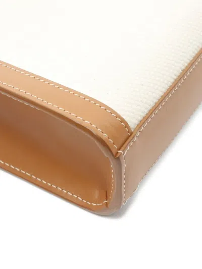 Pre-owned Celine 2010s Mini Vertical Cabas Two-way Handbag In Neutral