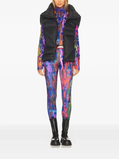 Aztech Mountain Abstract-print Performance Leggings In Multi