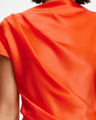 Acler Glatton Maxi Dress In Orange