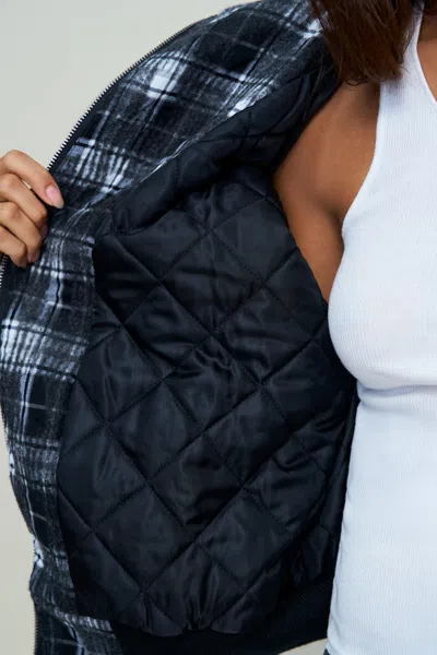 Danielle Guizio Ny Charli Hooded Quilted Jacket In Multi