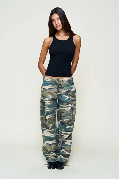 Danielle Guizio Ny Luca Cargo Pant In Multi
