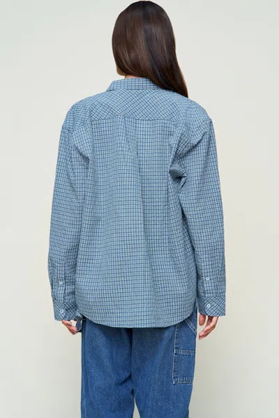 Danielle Guizio Ny Oona Buttondown In Blue
