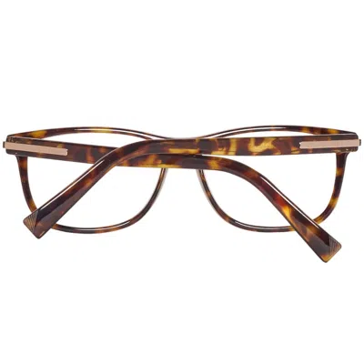 Ermenegildo Zegna Brown Men Optical Frames In Brown