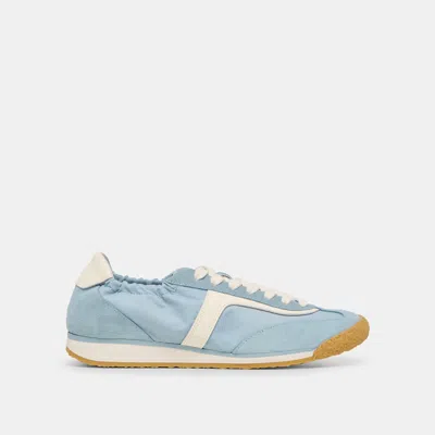 Dolce Vita Sariya Sneakers Lt Blue Nylon In Blue