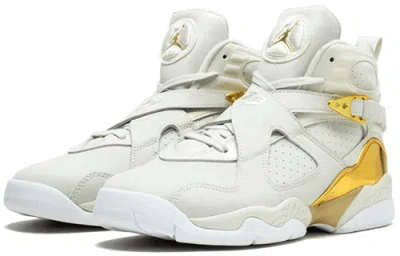 Air Jordan (gs)  8 Retro C&c 'trophy' In White