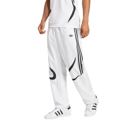 Adidas Originals Adidas Adicolor Teamgeist Track Tracksuit Bottoms 'white Black'