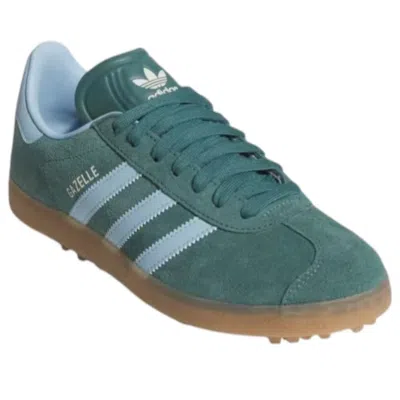 Adidas Originals (wmns) Adidas Gazelle Spikeless Golf 'preloved Teal' In Green