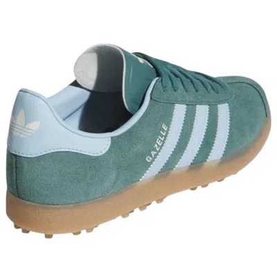Adidas Originals (wmns) Adidas Gazelle Spikeless Golf 'preloved Teal' In Green