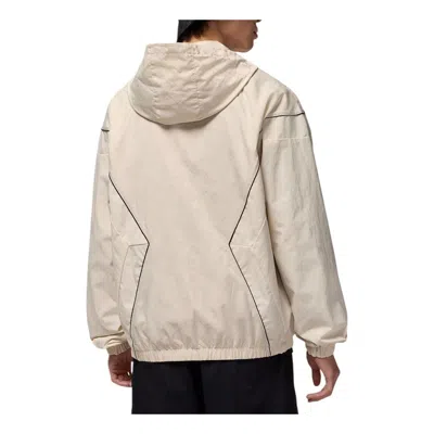 Air Jordan Brooklyn Hooded Draft Jacket 'light Orewood Brown' In Neutral