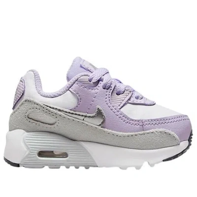 Nike (td)  Air Max 90 Ltr 'violet Frost' In White