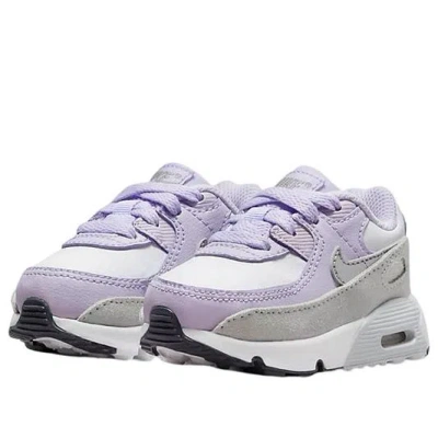 Nike (td)  Air Max 90 Ltr 'violet Frost' In White