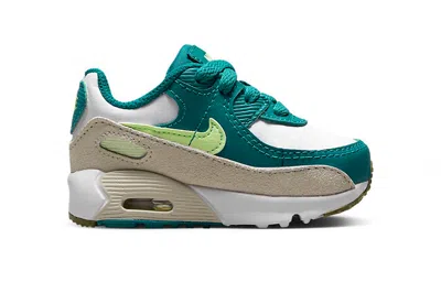 Nike (td)  Air Max 90 'bright Spruce Barely Volt' In White