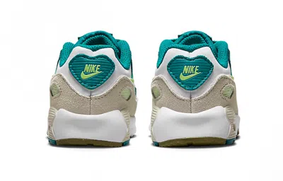 Nike (td)  Air Max 90 'bright Spruce Barely Volt' In White