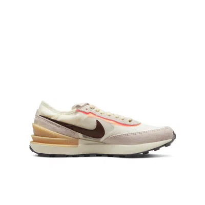 Nike Beige Waffle One Sneakers In Multi