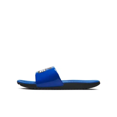 Nike (gs)  Kawa Slide 'game Royal Heather' In Blue