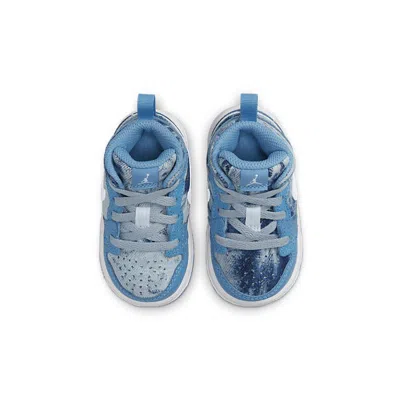 Air Jordan (td)  1 Mid 'washed Denim' In Multi