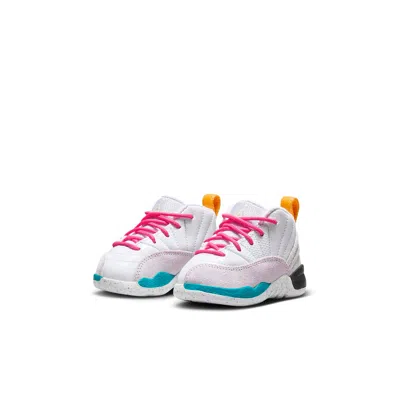 Air Jordan (td)  12 Retro 'white Vapor Green' In Multi