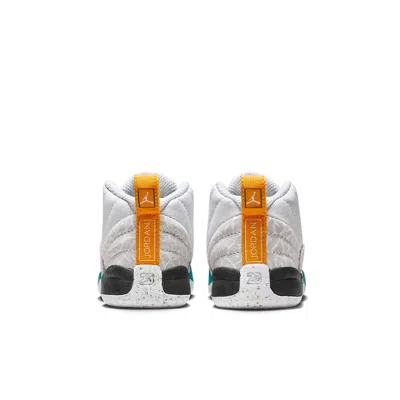 Air Jordan (td)  12 Retro 'white Vapor Green' In Multi
