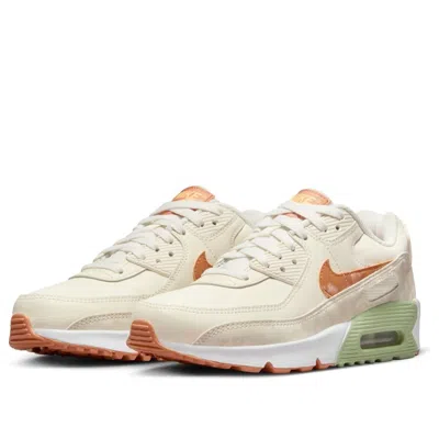 Nike (gs)  Air Max 90 Leather 'pale Ivory Honeydew' In Multi