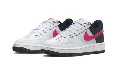 Nike (ps)  Force 1 Low 'white Obsidian Pink' In Multi
