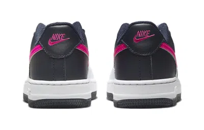 Nike (ps)  Force 1 Low 'white Obsidian Pink' In Multi