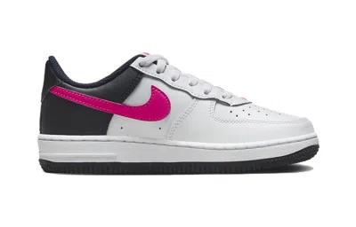 Nike (ps)  Force 1 Low 'white Obsidian Pink' In Multi