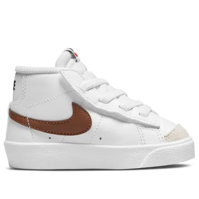 Nike (td)  Blazer Mid '77 'white Pecan Vivid Sulfur' In Multi