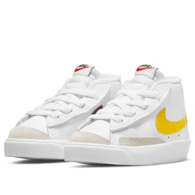Nike (td)  Blazer Mid '77 'white Pecan Vivid Sulfur' In Multi