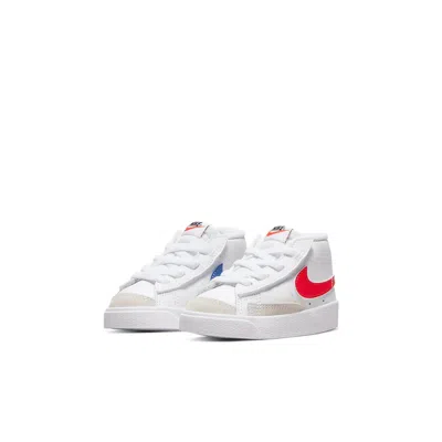 Nike (td)  Blazer Mid '77 'white Habanero Red' In Multi