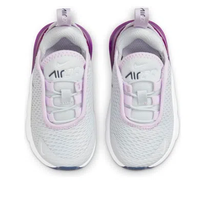Nike (td)  Air Max 270 'pure Platinum Violet Frost' In White