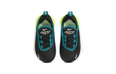 Nike (td)  Air Max 270 'black Bright Spruce' In Multi