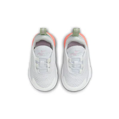 Nike (td)  Air Max 270 'white Pink Foam' In Multi