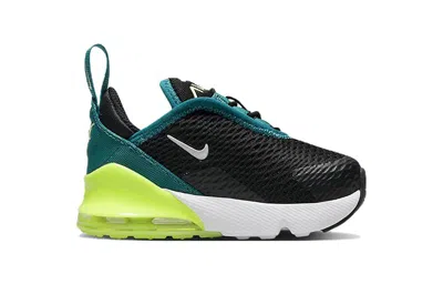 Nike (td)  Air Max 270 'black Bright Spruce' In Multi