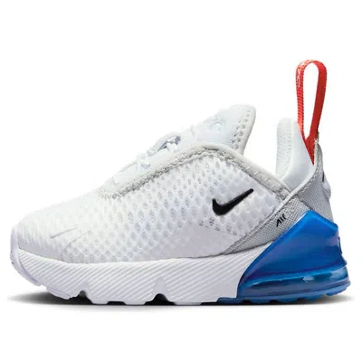 Nike (td)  Air Max 270 'white Grey Blue' In Multi