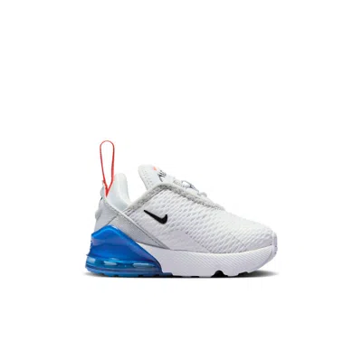 Nike (td)  Air Max 270 'white Grey Blue' In Multi