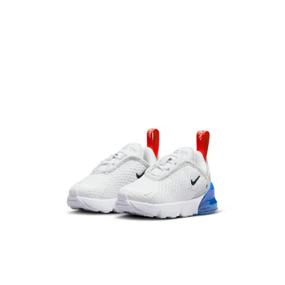 Nike (td)  Air Max 270 'white Grey Blue' In Multi