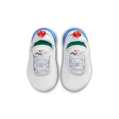 Nike (td)  Air Max 270 'white Grey Blue' In Multi