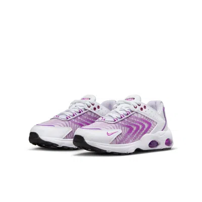 Nike (gs)  Air Max Tw 'white Vivid Purple' In Multi