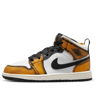 Air Jordan (ps)  1 Mid Se 'wear-away - Taxi' In Multi