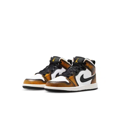 Air Jordan (ps)  1 Mid Se 'wear-away - Taxi' In Multi