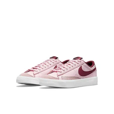 Nike (gs)  Blazer Low '77 'pink Foam Dark Beetroot' In Multi