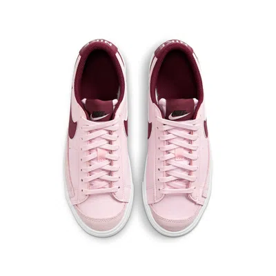 Nike (gs)  Blazer Low '77 'pink Foam Dark Beetroot' In Multi