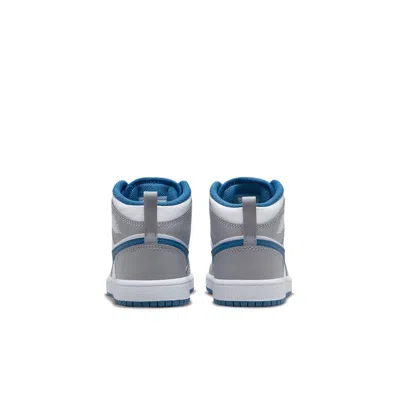 Air Jordan (ps)  1 Mid 'cement True Blue' In Multi