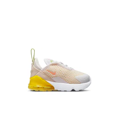 Nike (td)  Air Max 270 'white Crimson Bliss' In Multi