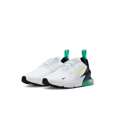 Nike (ps)  Air Max 270 'white Volt' In Multi